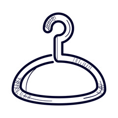 Sticker - clothes hanger icon