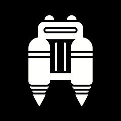Wall Mural - Jetpack Icon