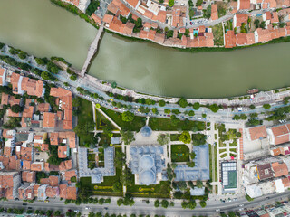 Wall Mural - Amasya City Center Drone Photo, Amasya Turkey