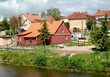 GVARDEYSK, RUSSIA. The House-Museum of the German artist Lovis Korint on the banks of the river Deima. Kaliningrad region