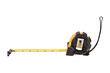 Measuring Tape isolated on transparent background - PNG format.