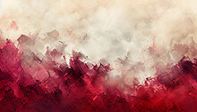 Dark Red Background Abstract Gradient Foggy Painting Texture And Cloudy Edges In Textured Header Banner Image Design