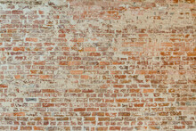 Old Brick Wall Background Distressed Vintage