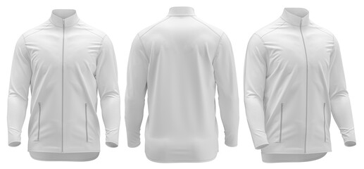 Wall Mural -  jacket cycling Long sleeve 3d rendered ( White )