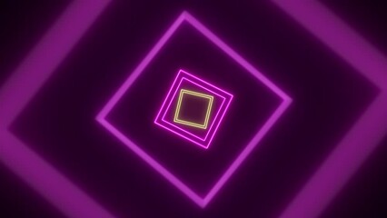 Wall Mural - vj abstract laser light colorful glowing neon lines background. video ultra 4k