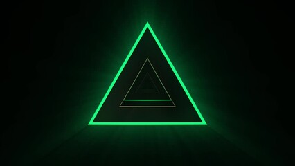 Wall Mural - vj abstract laser light colorful glowing neon lines background. video ultra 4k