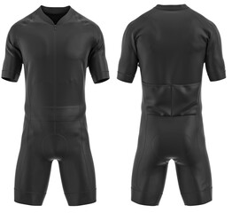 Wall Mural - tri suit cycling  Short Sleeve 3d rendered