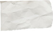 Leinwandbild Motiv Scrap of white textured watercolor paper