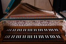 Harpsichord Aka Cembalo Keyboard Musical Instrument