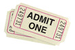 © david_franklin - Two pair admit one movie tickets isolated transparent background photo PNG file
