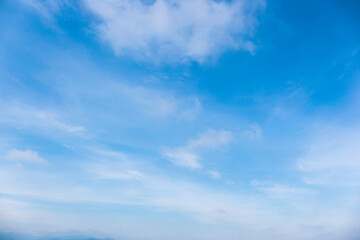 Poster - Blue sky background clear sky clouds.