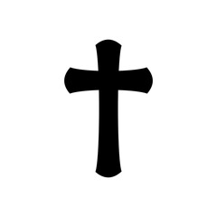 silhouette of the cross of jesus Religious Christians