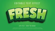 © Cahyart Studio - Fresh green 3d editable text effect