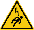 © Zoran - Electric hazard sign. High voltage danger