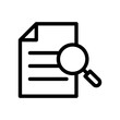 © andre - research  line icon illustration vector graphic