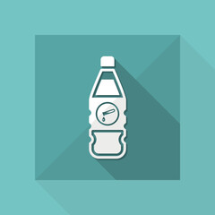 Wall Mural - Vector illustration of single isolated chemical bottle icon