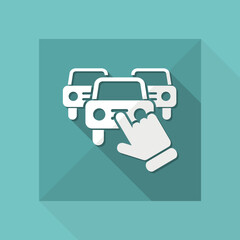 Poster - Car selection icon