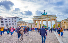 The  Brandenburg Gate In Berlin, Germany