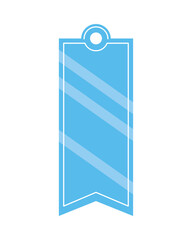 Sticker - blue tag design