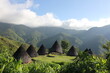 Wae Rebo village, Wae Rebo is an old Manggaraian village, situated in the pleasant, isolated mountain scenery. Feels fresh air and see the beautiful moment in Flores, Indonesia
