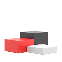 Wall Mural - display stand. product display. 3d element.