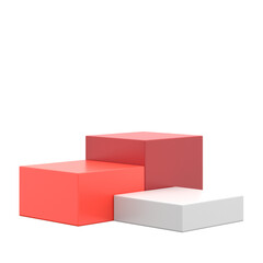 Wall Mural - display stand. product display. 3d element.