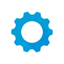Gear Wheel Icon. Machine Gear For Setting Ideas To Drive Business Forward Through Innovation.