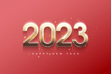 2023 Happy New Year Greeting Poster Banner