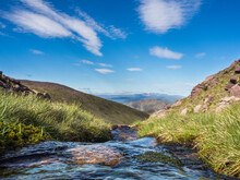 UK, Scotland, Mountain Stream InNorthwest Highlands