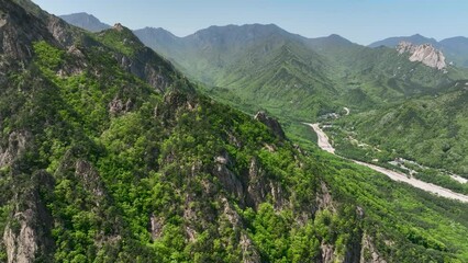 seorak mountain national park landscape. 설악산