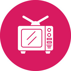 Wall Mural - Tv Icon