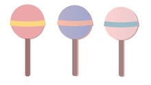Pastel Candy Background