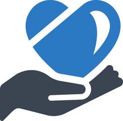 Sticker - Heart care icon