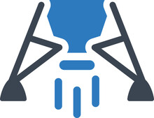 Skycrane Technology Icon
