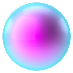 Wall Mural - colorful christmas ball. 3d element.