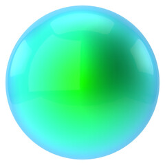 Wall Mural - colorful christmas ball. 3d element.