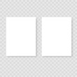 © Azad Mammedli - Two sheets white blank template. Vector