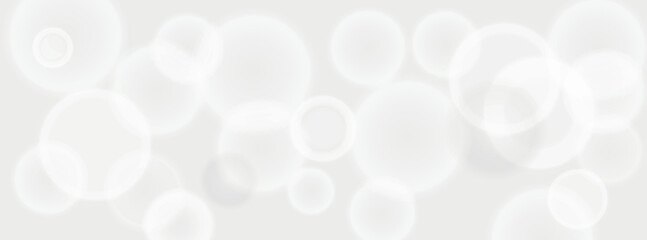 Poster - Abstract background with gray circle. White and grey abstract modern transparency circle presentation background.