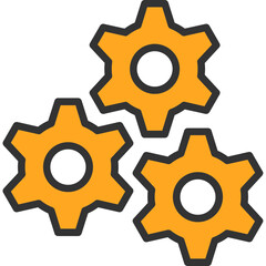 Poster - Cogs Icon