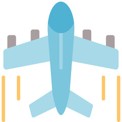 Wall Mural - Plane Icon