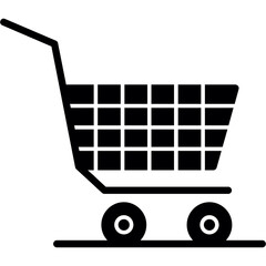 Wall Mural - Shopping Cart Icon