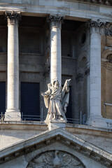 Canvas Print - A close up of St. Paul's Cathedral in London