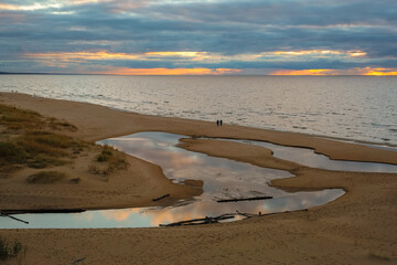 Sticker - Saulkrasti beach, Latvia