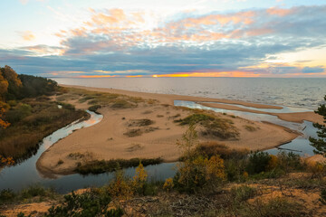 Canvas Print - Saulkrasti beach, Latvia