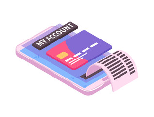 Sticker - Mobile Banking Concept