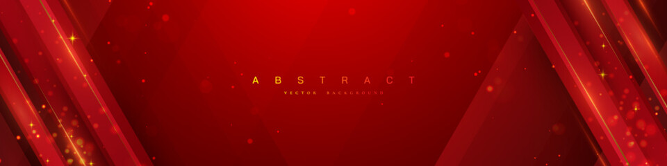 Wall Mural - luxury red background with 3d style, texture design, bright poster, banner design template.