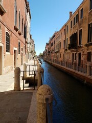 Poster - Vertical shot of the Venice. Italy