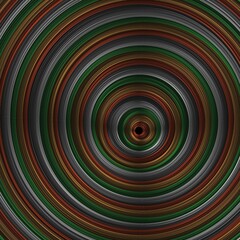 Wall Mural - abstract different size metal rings and circle stripes colorful spiral background or round shapes