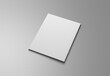 © love-mockup - Branding Magazine 3d Mockup white isolated