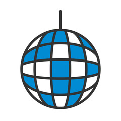 Poster - Party Disco Sphere Icon